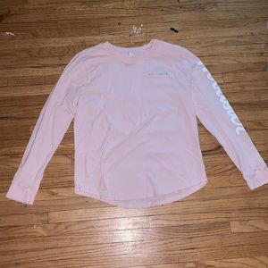 pastel pink hollister long sleeve